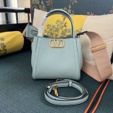 Valentino Garavani Alltime Small Grained Calfskin Handbag