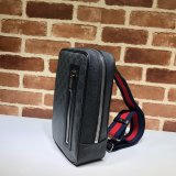 Best Quality AAA+ Gucci Messengers GG Black belt Purses 478325 GG Supreme