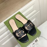 Best Quality Gucci Designer Shoes Outlet Flat Slippers Sale