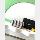 Top Clutch With Chain AP4986 Printed Fabric & Gold-tone Metal Bag