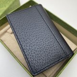 High Quality Gucci Best Quality 547075 GG Marmont card case in black leather
