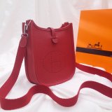 Best Quality Hermes Mini Evelyne TPM Bag Red