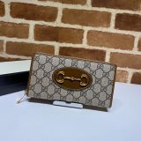 Best Gucci Best Quality 621889  1955 Horsebit zip around wallet