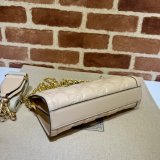 1:1 Best Quality Gucci 702200 GG Matelassé Leather Shoulder Bag designer bags