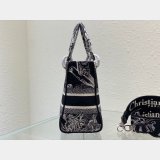 Leather Lady Dior 24cm Luxury Best Quality Brand Designer Bags