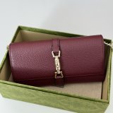 Best Quality 652681 Jackie 1961 Chain Wallet Gucci AAA+ Bag