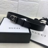 Top Quality Gucci Double G leather Best Quality belt black