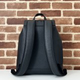 Luxury Best Quality Large Backpack Gucci Mens 816750 Black Bag
