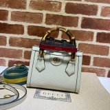 Gucci designer Luxury Goods 702732 Diana mini tote bag leather