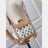 Louis Vuitton 7 Star Top Best Quality Nano Steamer M83429 Vanilla Bag