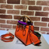 Gucci designer Luxury Goods 702732 Diana mini tote bag leather
