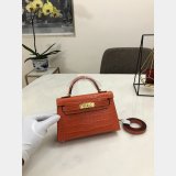 Best Hermes Kelly 1:1 Best Quality 19CM Handbags