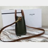 Designer Best Quality Celine Brown/Green Luggage Bags For Sale