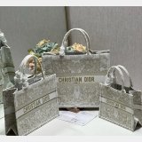 Best Book Tote Best Quality Christian Dior 1265/1286 Golden Flower Bag