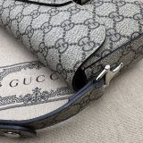 Perfect Gucci Best Quality Horsebit 764155 7 Star 1955 Shoulder Beige Bag