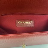 Best Quality CC Le Boy Flap Bag caviar leather 25CM