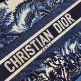 Christian Dior 7 Star Book Tote Oblique Termurah Best Quality Blue Bag