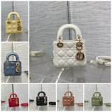 Best Quality Fashion Dior Micro Lady 1:1 Mirror 12CM Bag