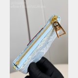 Key Pouch Monogram Denim M82961 7 Star Louis Vuitton Best Quality Bag