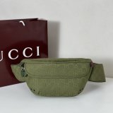 Gucci Best Quality 834459 GG Canvas Large Belt Bag