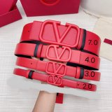 Wholesale Best Quality Valentino Black/Red Belts