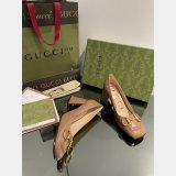Pump Patent Heels Ballet Flat Horsebit Best Quality Gucci Shoes