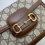 Gucci Beige Best Quality Horsebit 1955 mini aaa bag