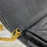 Best Quality Saint Laurent Becky Large chain bag in quilted lambskin