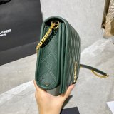 Best Quality Saint Laurent Becky Large chain bag in quilted lambskin