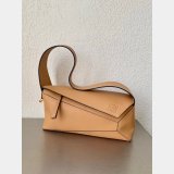 Shop Loewe Best Quality Puzzle Leather Hobo Top Quality Bag