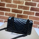 Perfect Gucci 443497 GG Marmont Small Shoulder Best Quality Bags