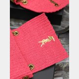 Designer Best Quality Saint Laurent Kate Clutch 553804 Rose Bag