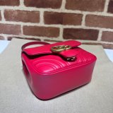 Copy Gucci Best Quality GG Marmont Shoulder Wholesale 739682 Luxury Bag