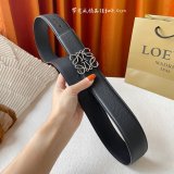 Top Reversible Anagram Supple Grain Calf Belt 4CM