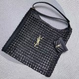 Best Quality Saint laurent Oxalis Shoulder Raffia Macramé 781289 Bag