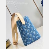 Louis Vuitton All In BB Monogram Denim M28107 Women LV Icons Bag
