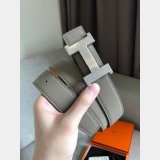 Best Quality Hermes Belts Reversible Leather Strap 32mm Designer Fake Store