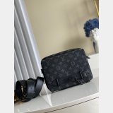 Louis Vuitton Best Quality Steamer Messenger Monogram Eclipse Canvas M45585