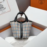Designer Hermes Best Quality Picontin Lock 18CM Tote Bag