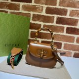 1:1 Best Quality Gucci Fashion 686864 Mini top handle bag with Bamboo