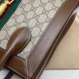 High Quality Best Quality Gucci 649016 Jackie 1961 Medium Tote Leather Bag