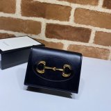 AAA+ Gucci Best Quality 1955 Horsebit card case 621887 wallet