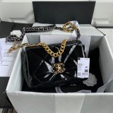 CC Best Quality 26CM Goatskin Gold-Tone Silver-Tone & Ruthenium