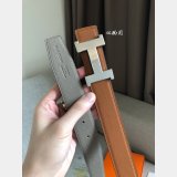 Best Quality Hermes Belts Reversible Leather Strap 32mm Designer Fake Store