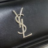 Buy Best Quality YSL Sunset 19cm Bags Online Black