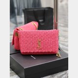 Designer Best Quality Saint Laurent Kate Clutch 553804 Rose Bag