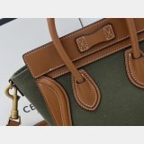 Designer Best Quality Celine Brown/Green Luggage Bags For Sale