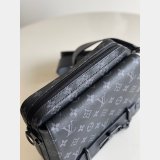 Louis Vuitton Best Quality Steamer Messenger Monogram Eclipse Canvas M45585