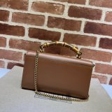 Gucci Best Quality 675794 Diana small shoulder bag in black/brown