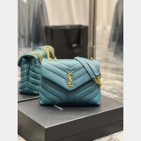 High Quality Designer Loulou Best Quality Saint Laurent Handbags Green Wholesale